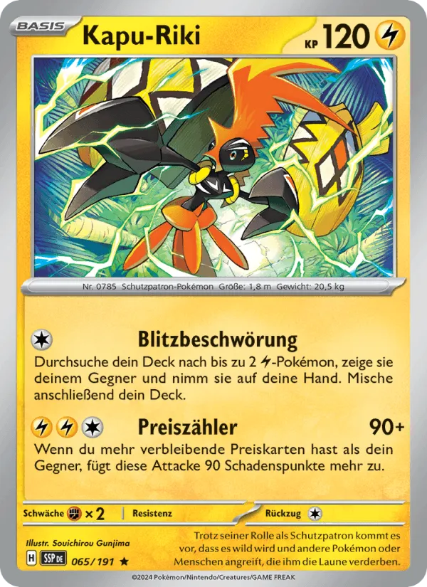 Kapu-Riki · Stürmische Funken 065/191