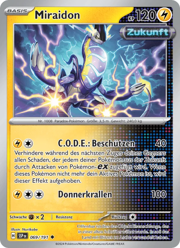 Miraidon · Stürmische Funken 069/191