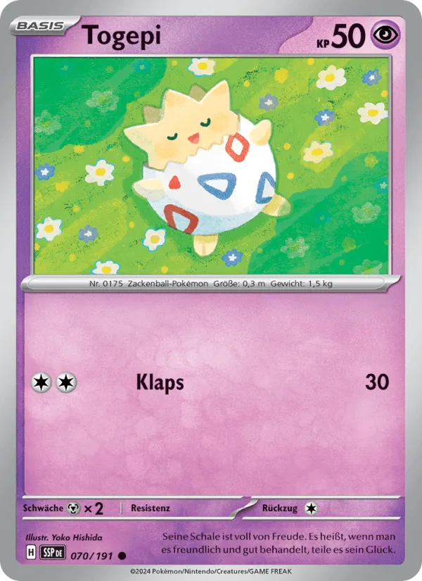Togepi · Stürmische Funken 070/191