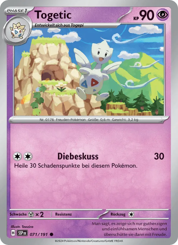 Togetic · Stürmische Funken 071/191