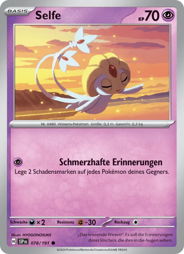 Selfe · Stürmische Funken 078/191