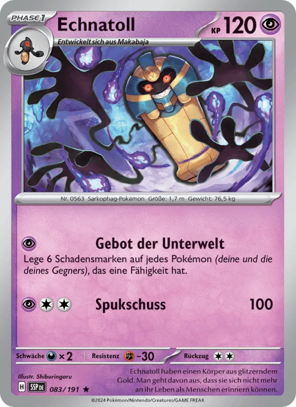 Echnatoll · Stürmische Funken 083/191