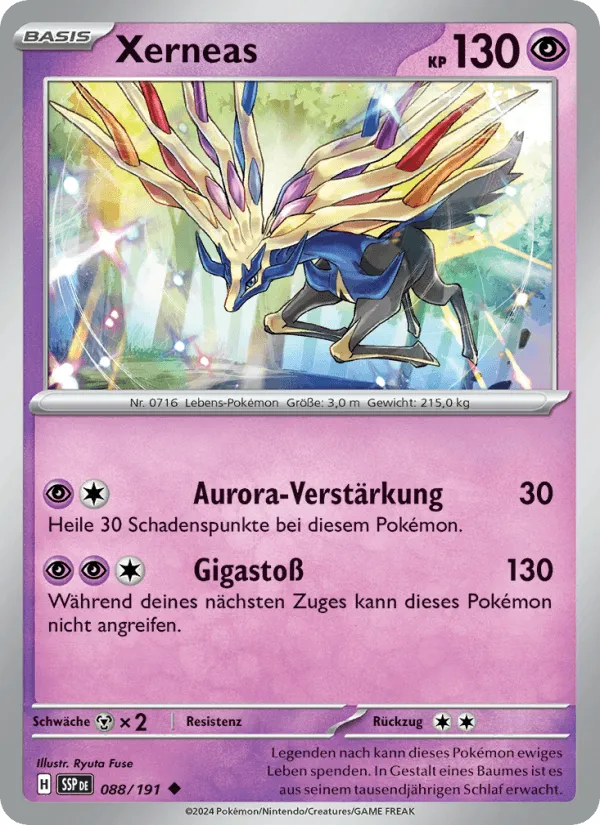 Xerneas · Stürmische Funken 088/191