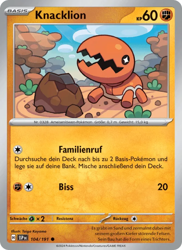 Knacklion · Stürmische Funken 104/191