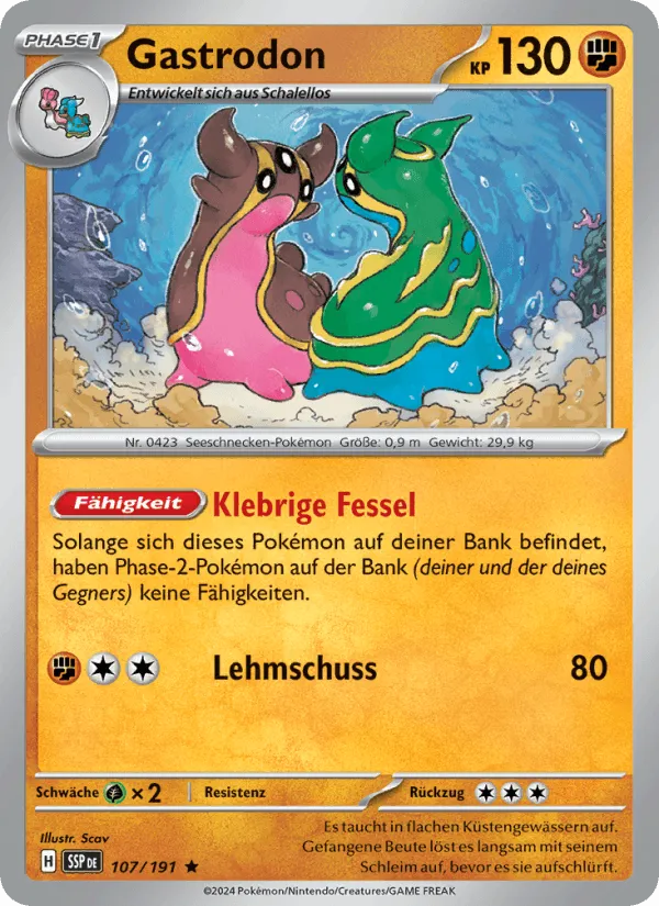 Gastrodon · Stürmische Funken 107/191