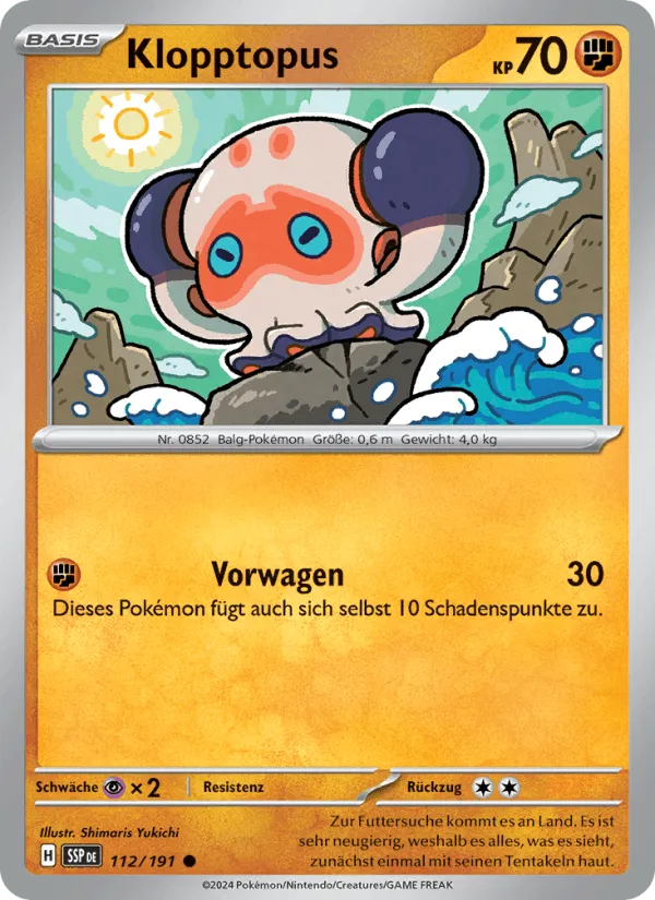 Klopptopus · Stürmische Funken 112/191