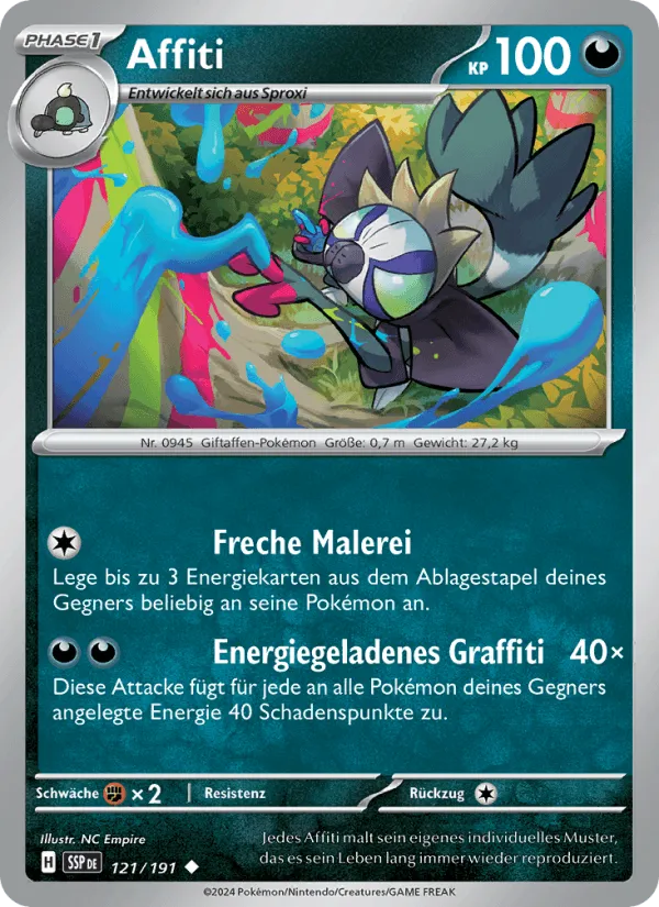 Affiti · Stürmische Funken 121/191