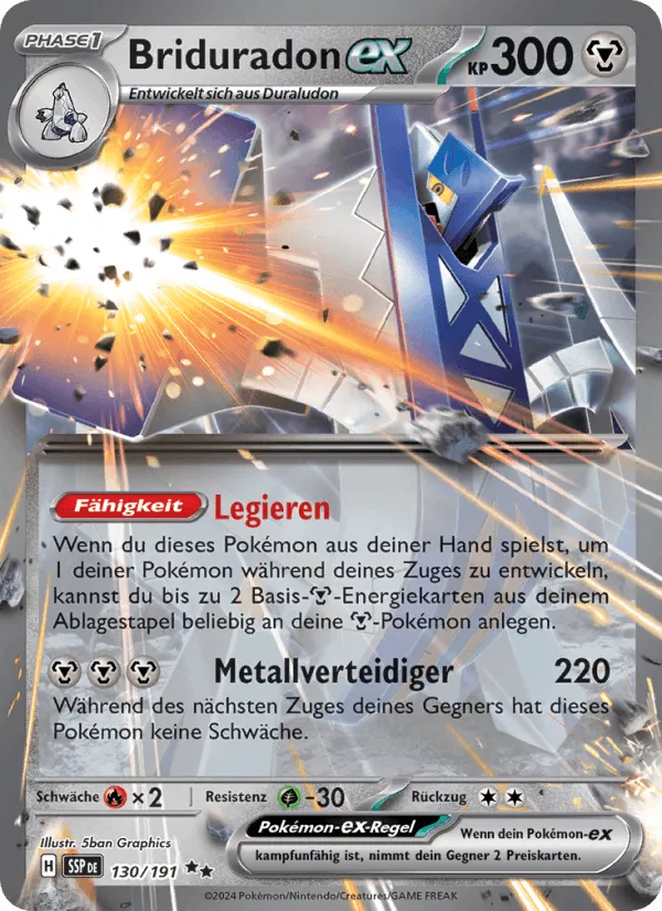 Briduradon-ex · Stürmische Funken 130/191