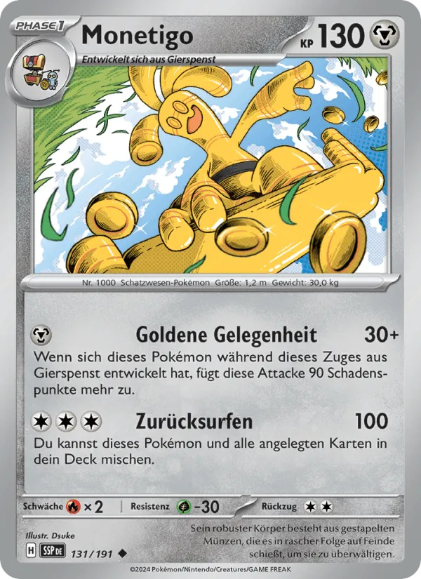 Monetigo · Stürmische Funken 131/191