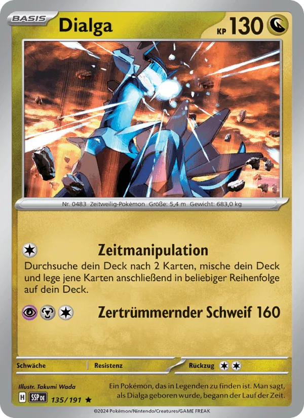 Dialga · Stürmische Funken 135/191