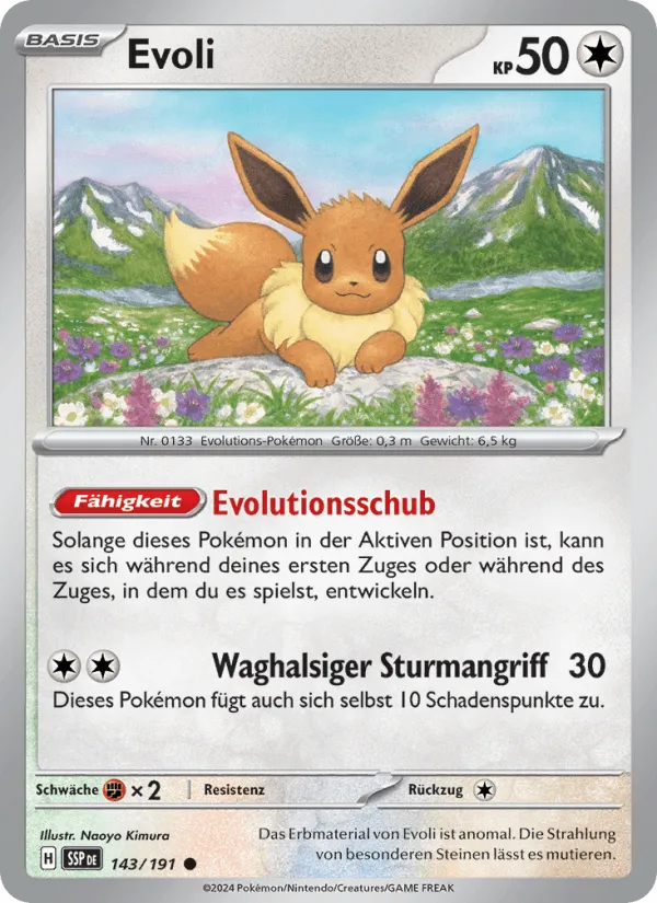 Evoli · Stürmische Funken 143/191