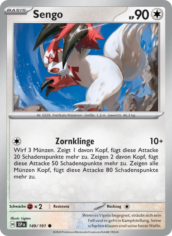 Sengo · Stürmische Funken 149/191