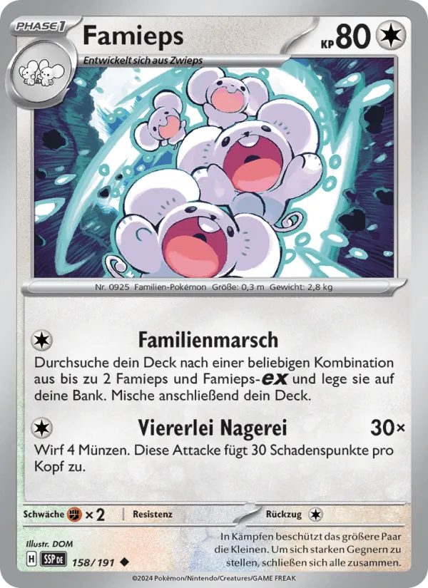 Famieps · Stürmische Funken 158/191