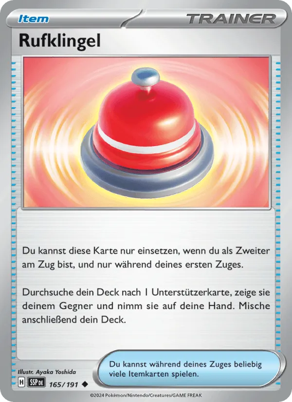 Rufklingel · Stürmische Funken 165/191