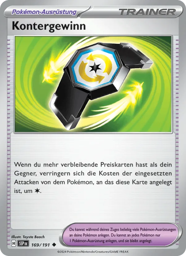 Kontergewinn · Stürmische Funken 169/191