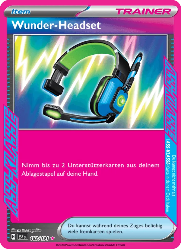 Wunder-Headset · Stürmische Funken 183/191