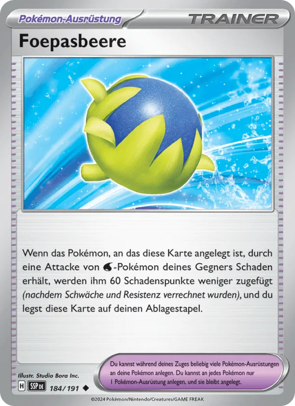 Foepasbeere · Stürmische Funken 184/191