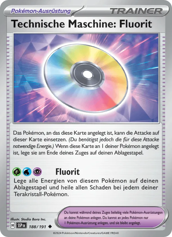 Technische Maschine: Fluorit · Stürmische Funken 188/191