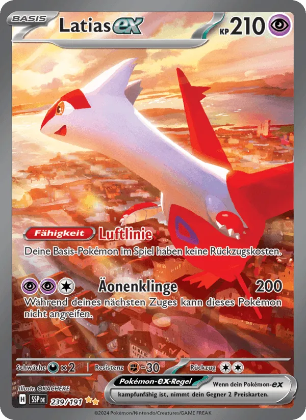 Latias-ex · Stürmische Funken 239/191