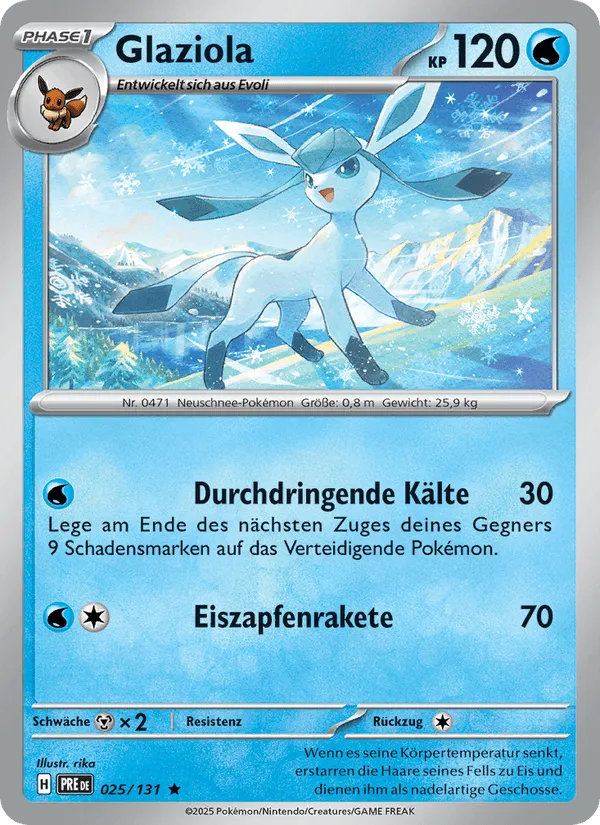 Glaziola · Prismatische Entwicklungen 025/131