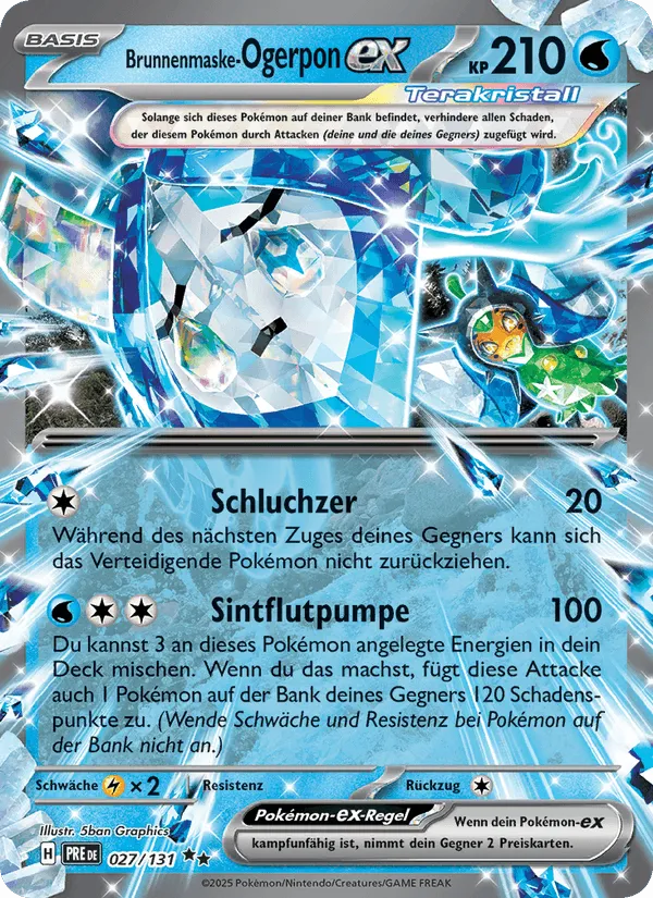 Brunnenmaske-Ogerpon-ex · Prismatische Entwicklungen 027/131