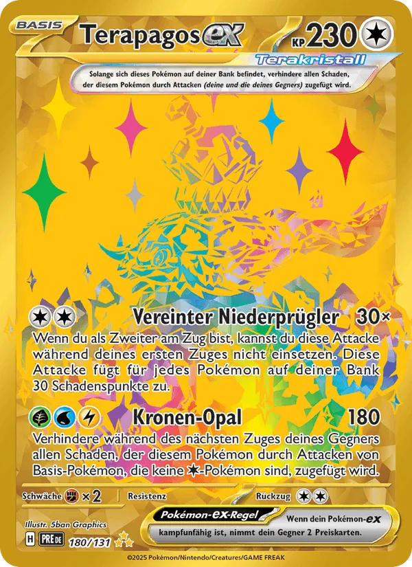 Terapagos-ex · Prismatische Entwicklungen 180/131
