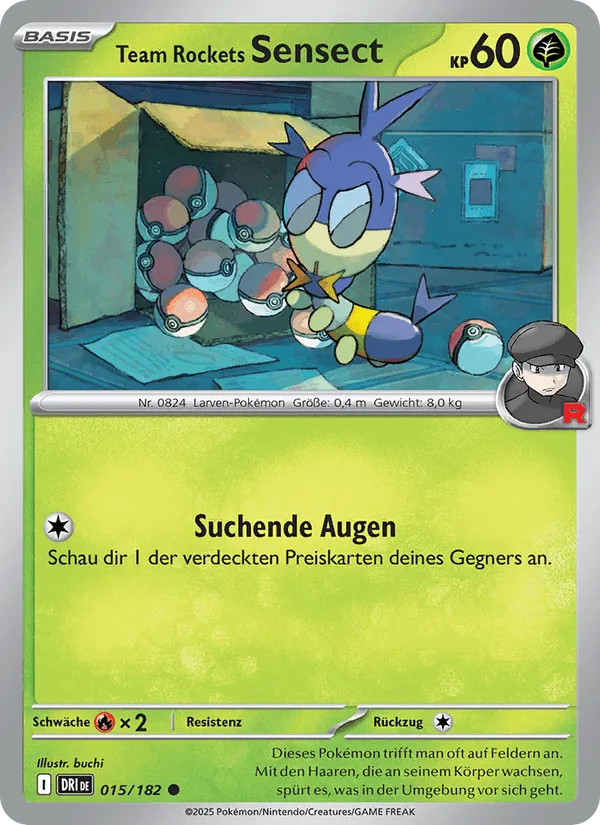 Team Rockets Sensect · Ewige Rivalen 015/182