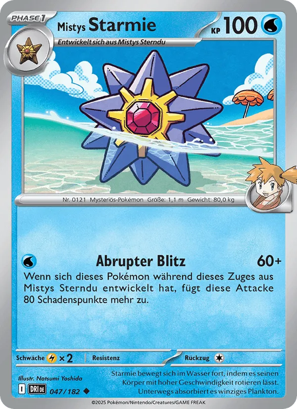 Mistys Starmie · Ewige Rivalen 047/182