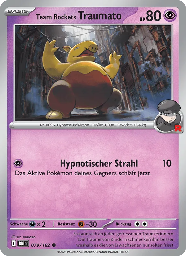 Team Rockets Traumato · Ewige Rivalen 079/182