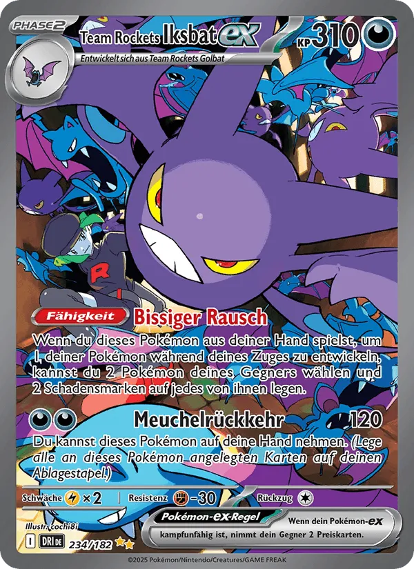 Team Rockets Iksbat-ex · Ewige Rivalen 234/182