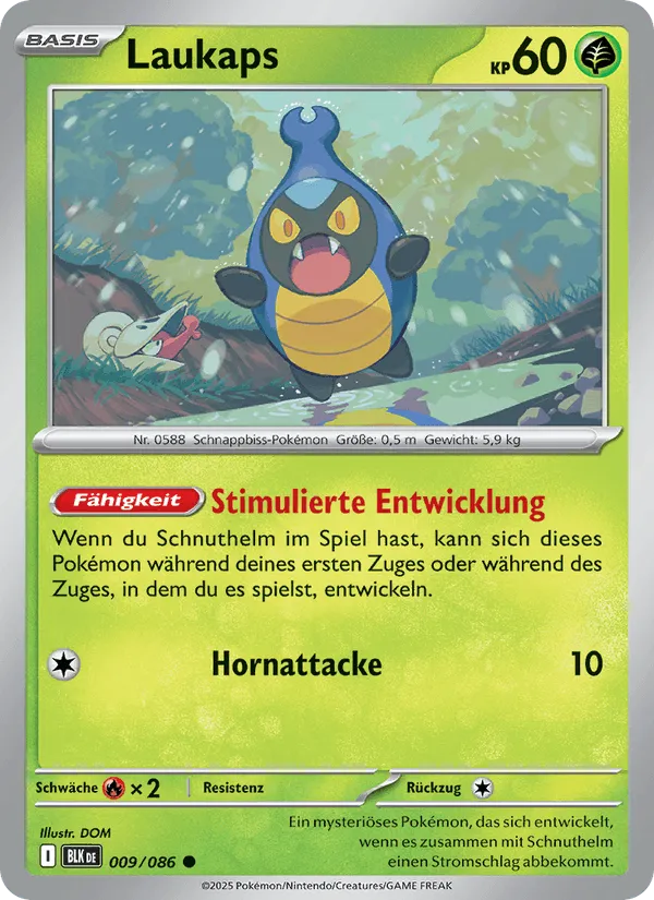 Laukaps · Schwarze Blitze 009/86