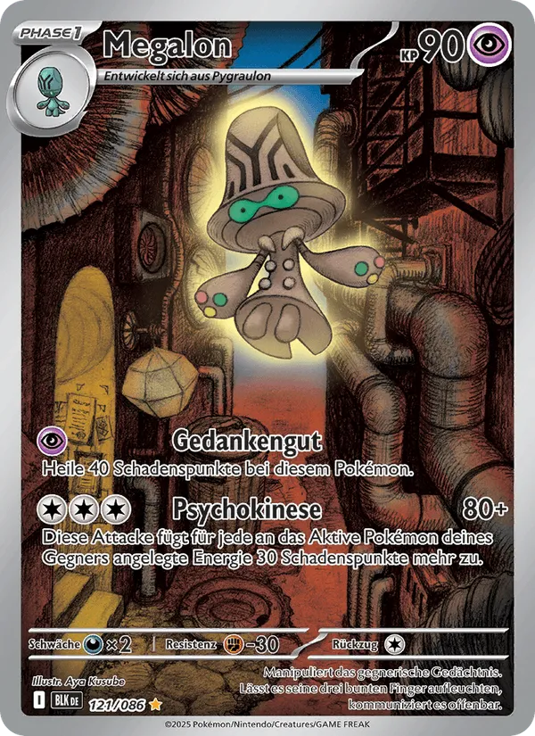 Megalon · Schwarze Blitze 121/86