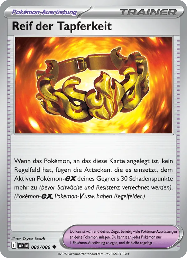 Reif der Tapferkeit · Weiße Flammen 080/86