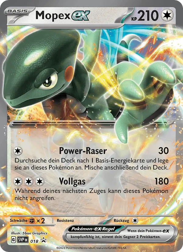 Mopex-ex · SVP Black Star Promos 018/225