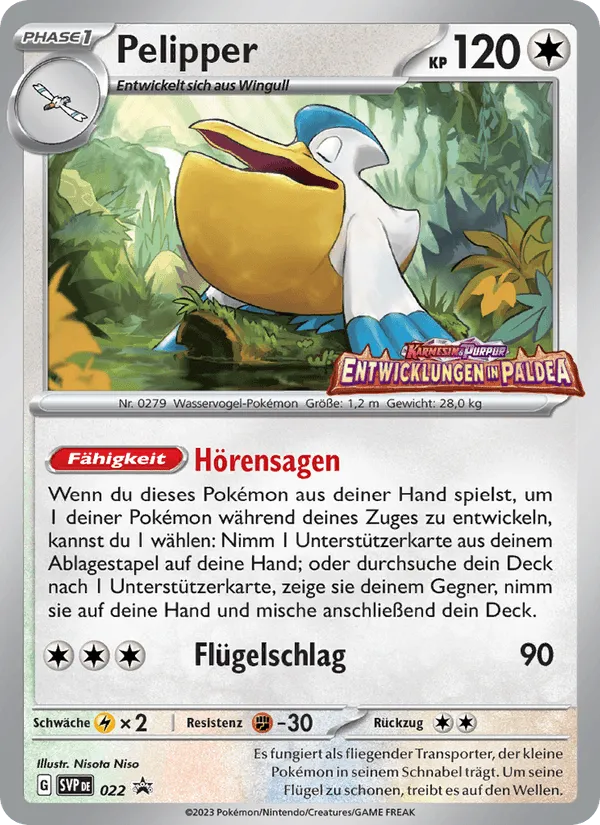 Pelipper · SVP Black Star Promos 022/225