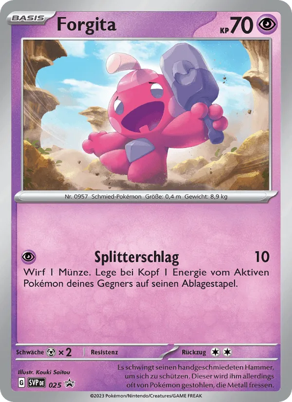 Forgita · SVP Black Star Promos 025/225