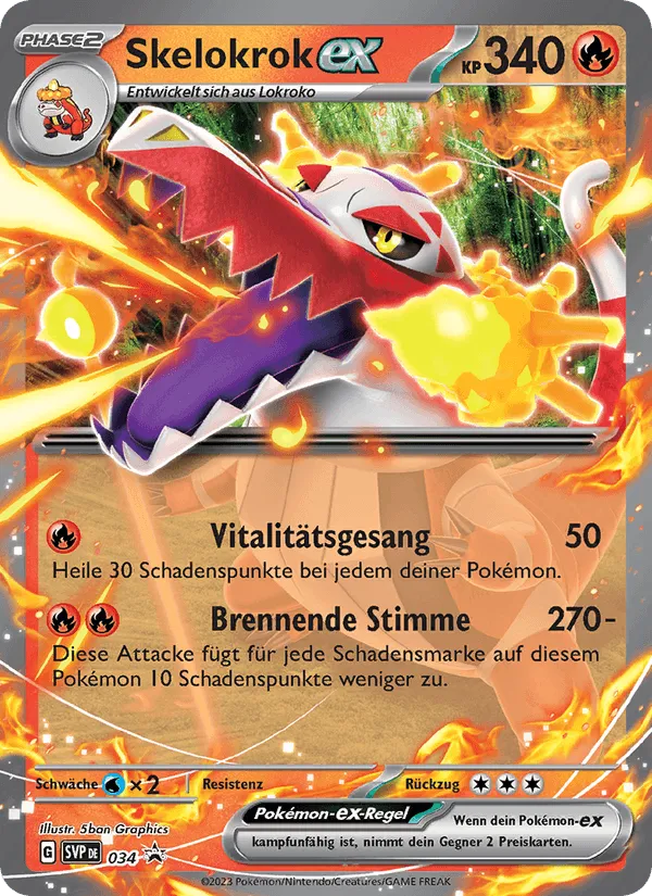 Skelokrok-ex · SVP Black Star Promos 034/225