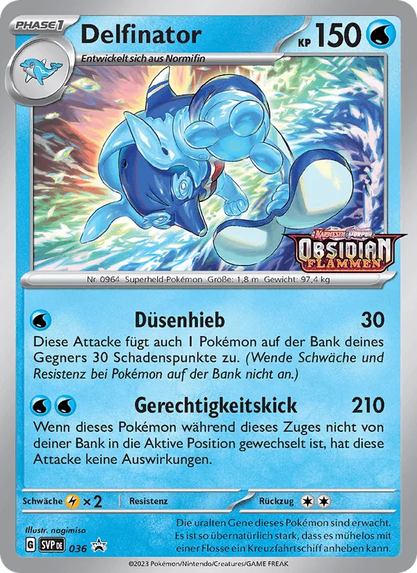 Delfinator · SVP Black Star Promos 036/225
