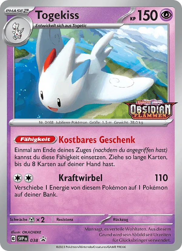 Togekiss · SVP Black Star Promos 038/225