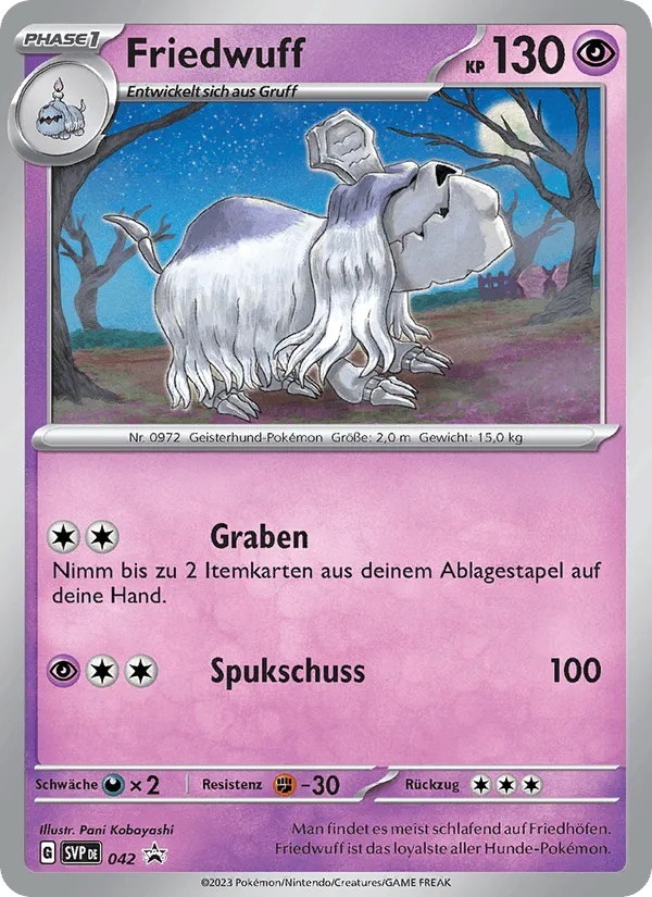 Friedwuff · SVP Black Star Promos 042/225