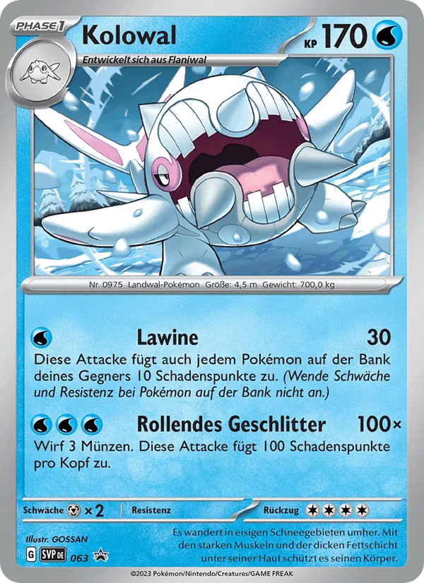 Kolowal · SVP Black Star Promos 063/225