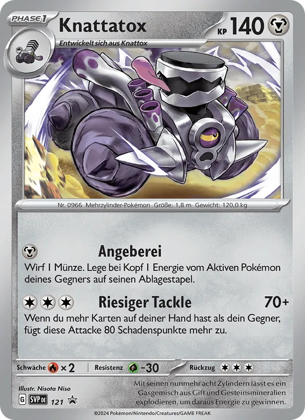 Knattatox · SVP Black Star Promos 121/225