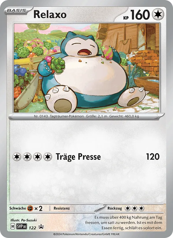 Relaxo · SVP Black Star Promos 122/225