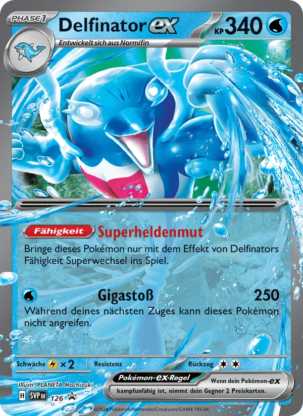 Delfinator-ex · SVP Black Star Promos 126/225