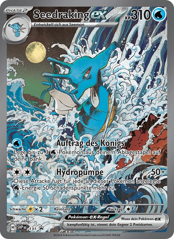 Seedraking-ex · SVP Black Star Promos 131/225