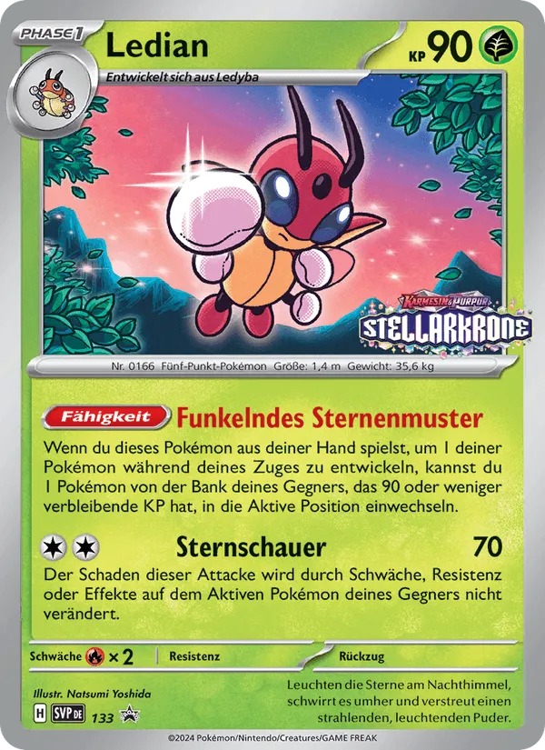 Ledian · SVP Black Star Promos 133/225