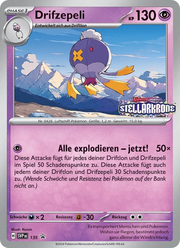 Drifzepeli · SVP Black Star Promos 135/225