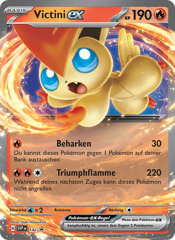 Victini-ex · SVP Black Star Promos 142/225