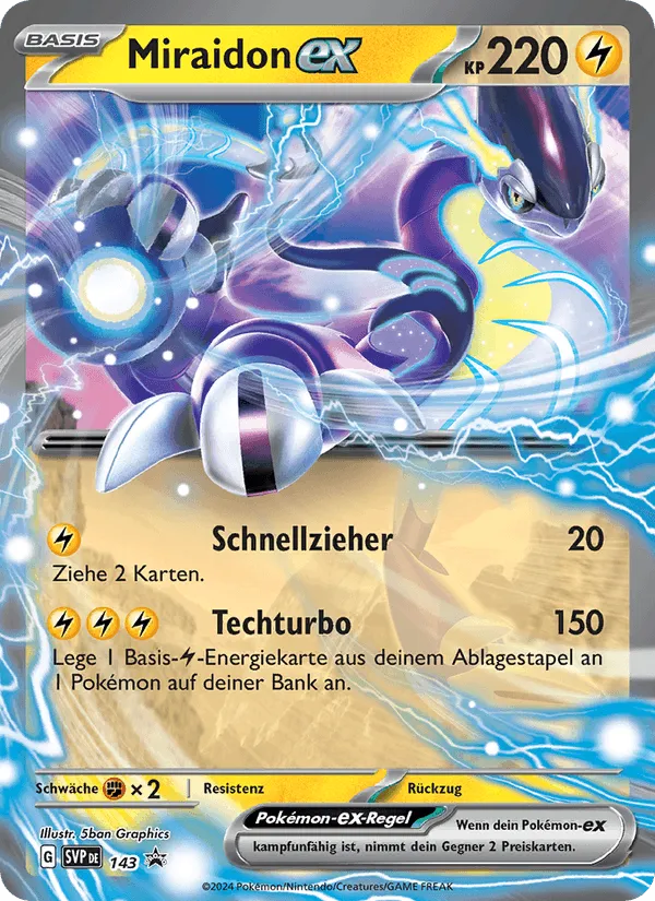 Miraidon-ex · SVP Black Star Promos 143/225