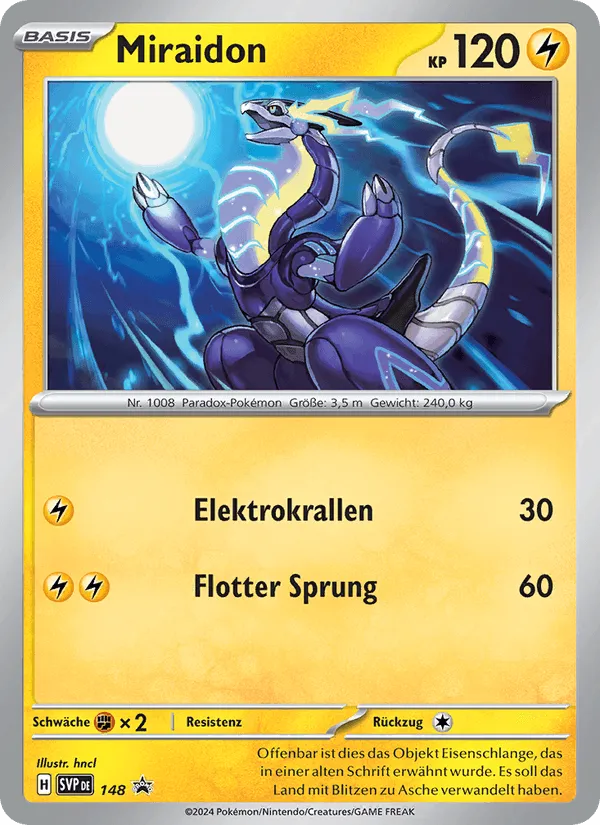 Miraidon · SVP Black Star Promos 148/225
